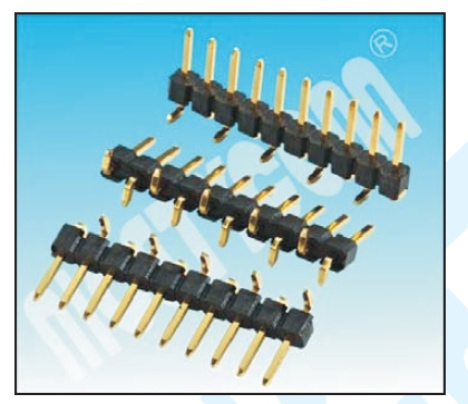 pH2.54mm SMT Single Row Single Base Pin Header Connector