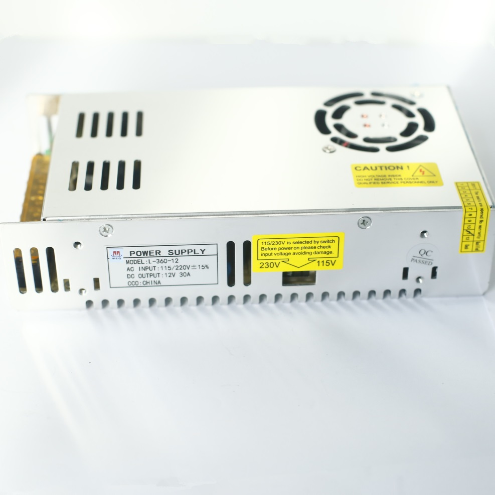 30A 360W Power Supply 12V for LED Lighting SMPS