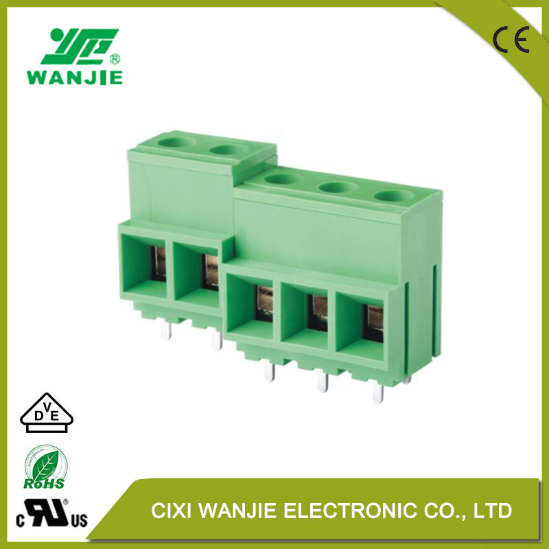 PCB Screw Terminal Block Wj116V-10.16mm