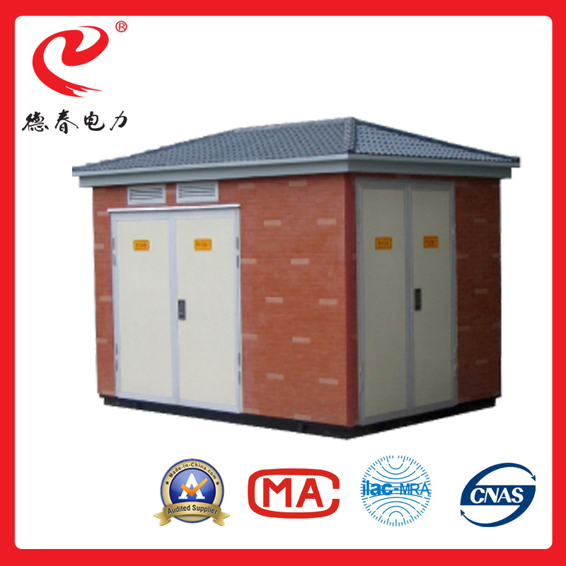 Three Phase Power Distribution Substation