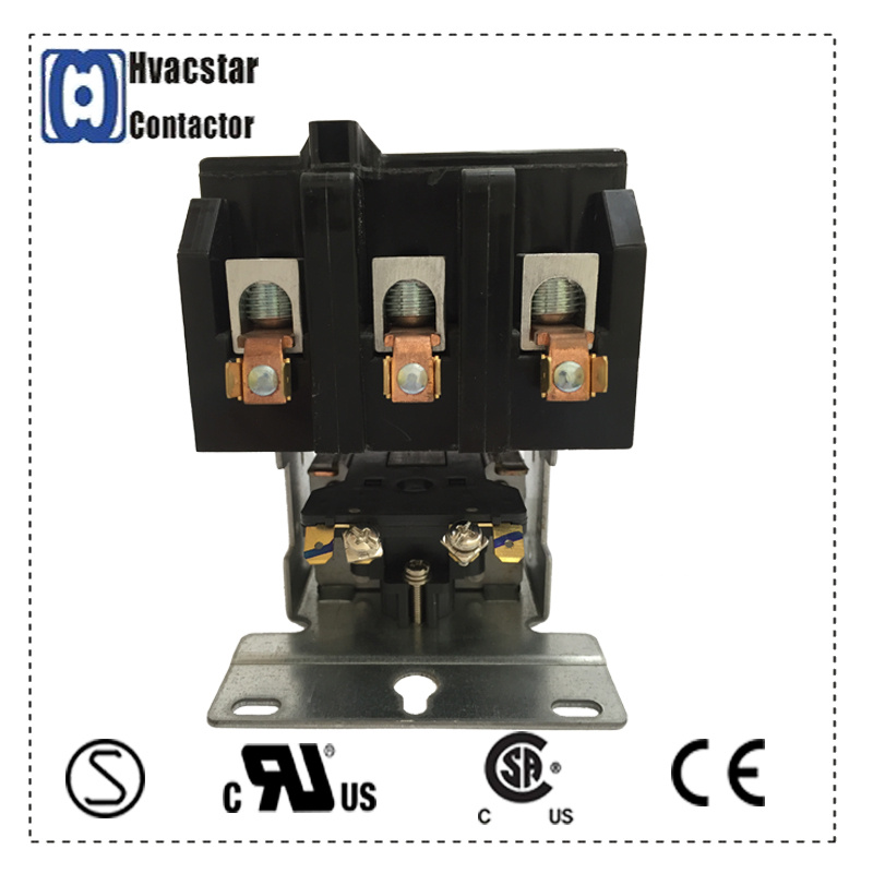 Definite Purpose SA Series Contactor 3 Poles 90A 240V for Air Conditioning