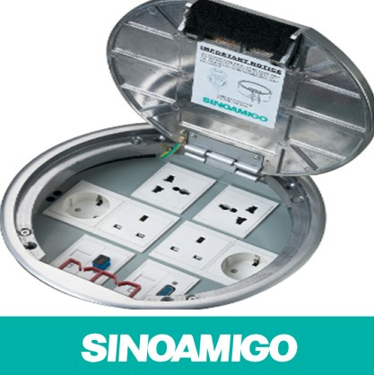 Receptable Outlet Multifunction Ground Socket Floor Box
