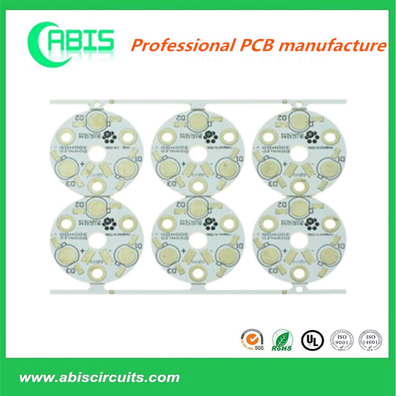 Routing LED PCB with Outdoor Lamp.