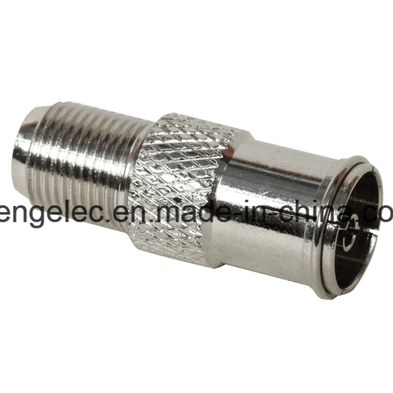 F Female to PAL Female Plug RF Cable Connectors