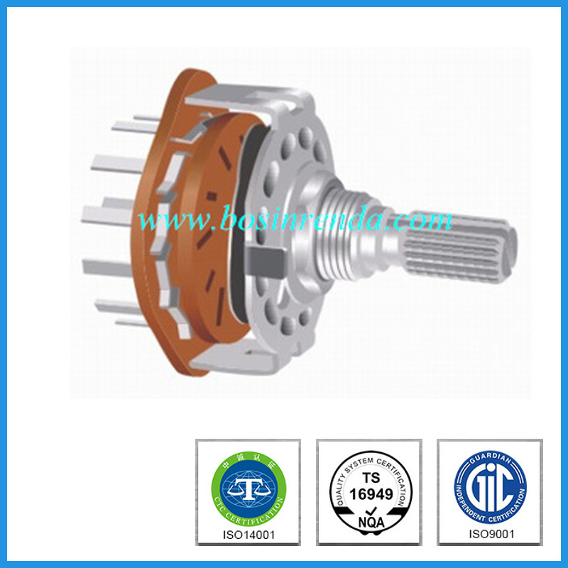 Factory 25 mm Series Metal Shaft PCB Routing Machine Rotary Switches Manufactures Suppliers PCB Routing