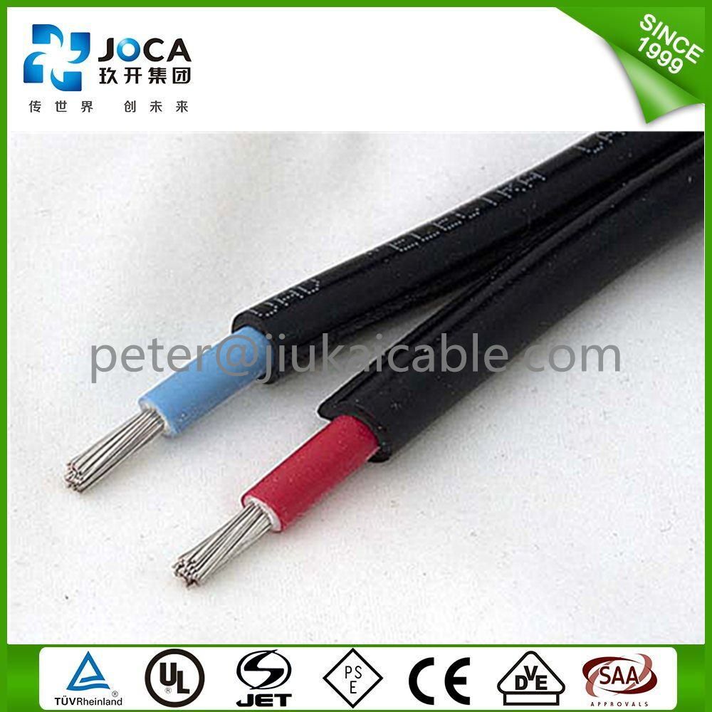 PV1-F 2x4mm2 Tinned Copper Cores DC Solar Heat Cable
