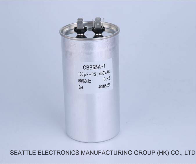 Plastic Case Motor Run Capacitor, Cbb61 Capacitor