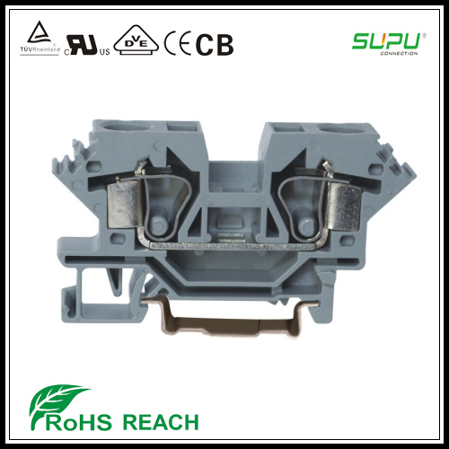2 Conductor Through Terminal Blocks of Front Entry Side Marker