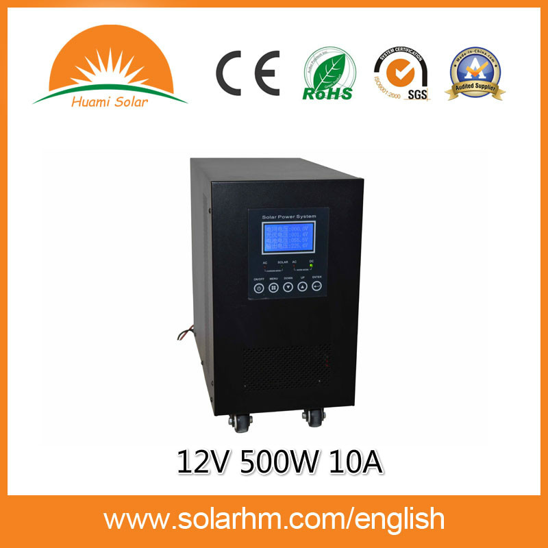 (T-12501) 12V500W10A Sine Wave PV Inverter & Controller