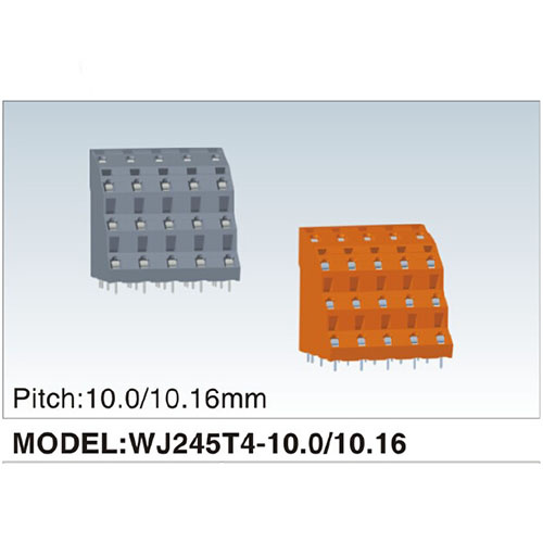 New Developing Mcs Terminal Block (WJ245T4-10.0/10.16mm)