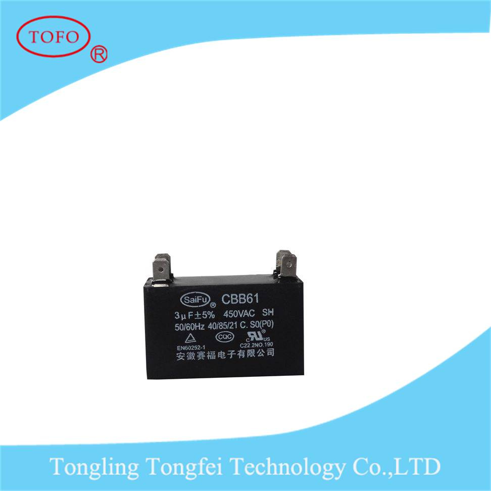 Air Conditioner Cbb61 Capacitor 450VAC