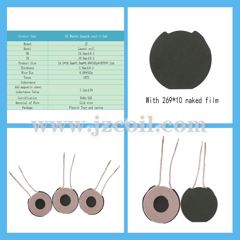 Wireless Charger Inductor Tx Coil for Samsung Smart Watch