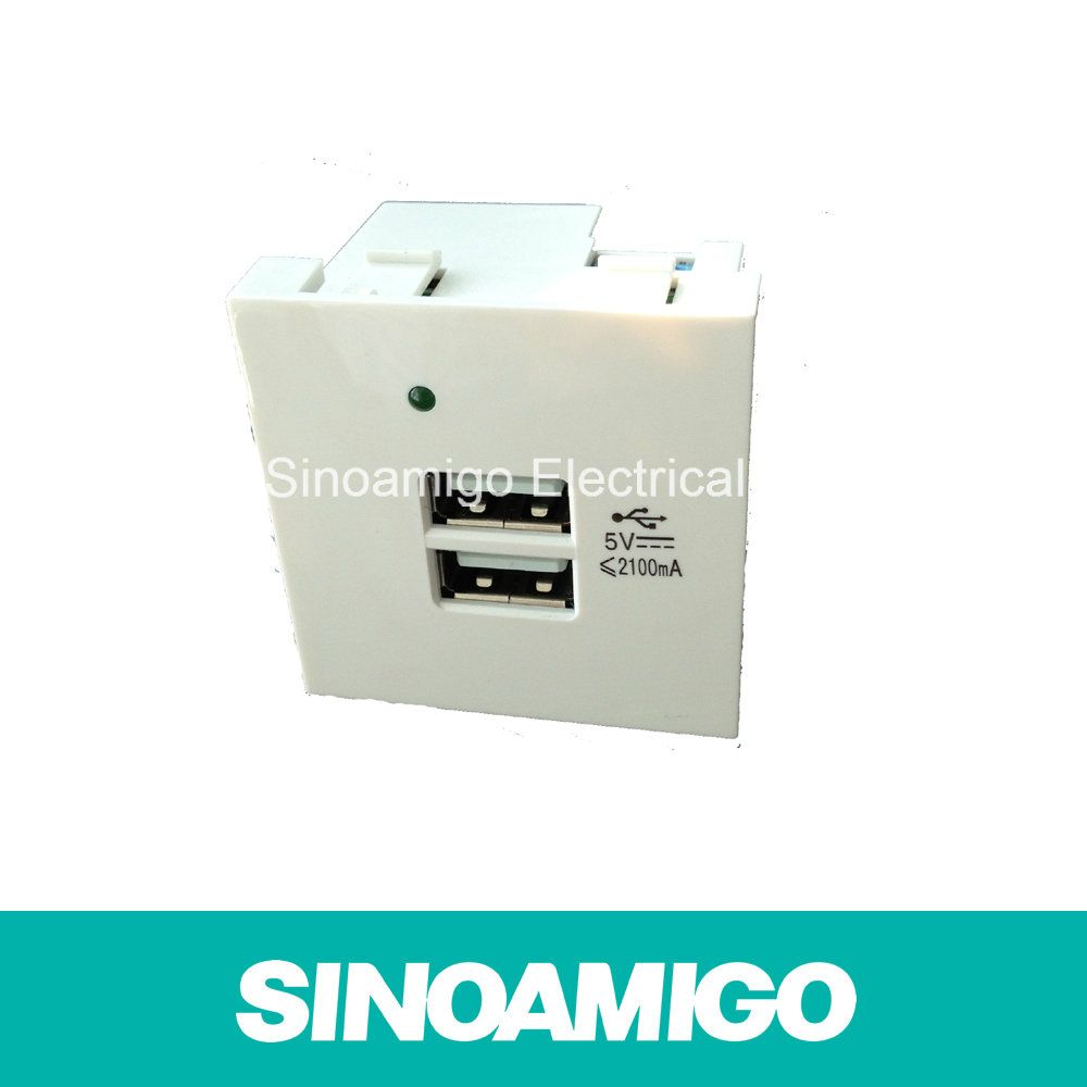 2.1A USB Charger Module Modular Jack