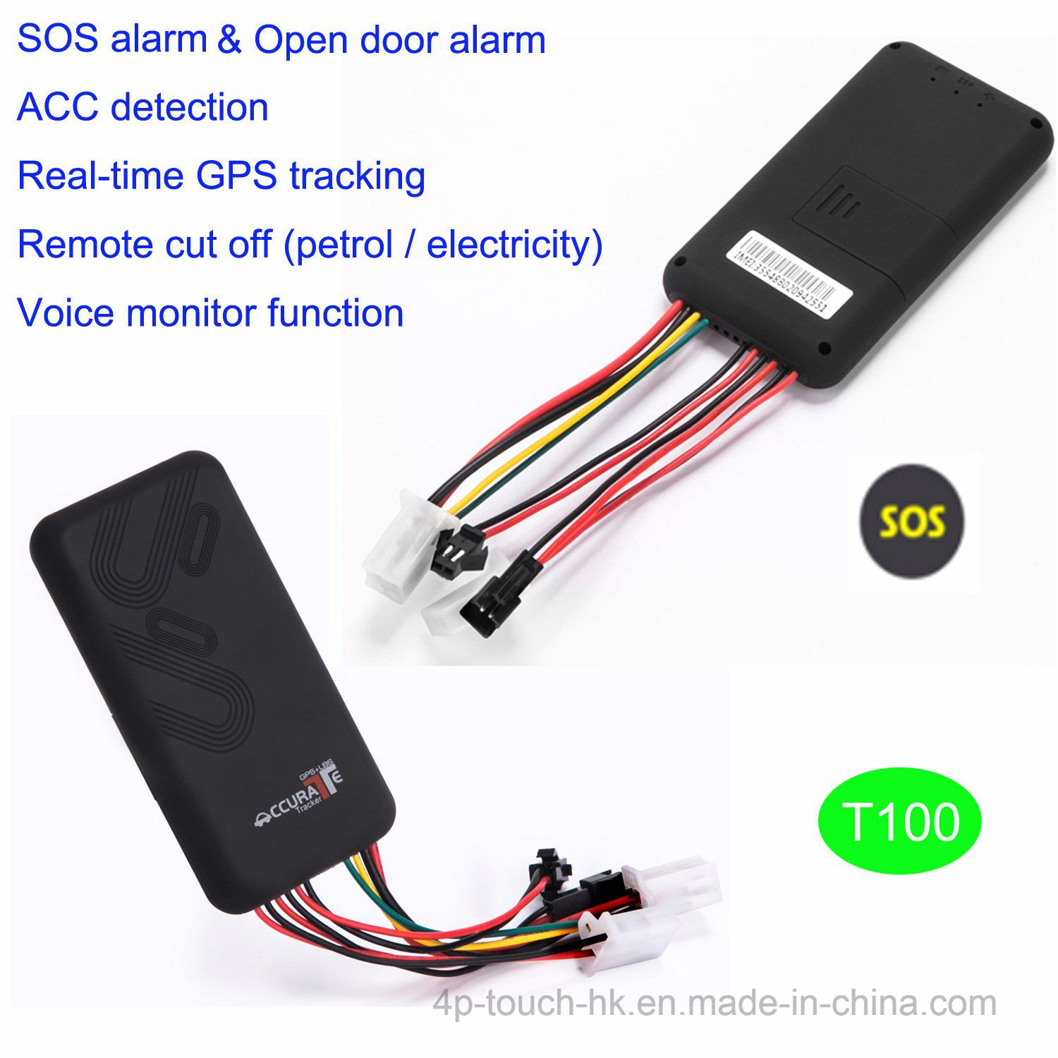 Best Sellling Super Mini GSM GPS Tracking Device for Car Vehicle T100