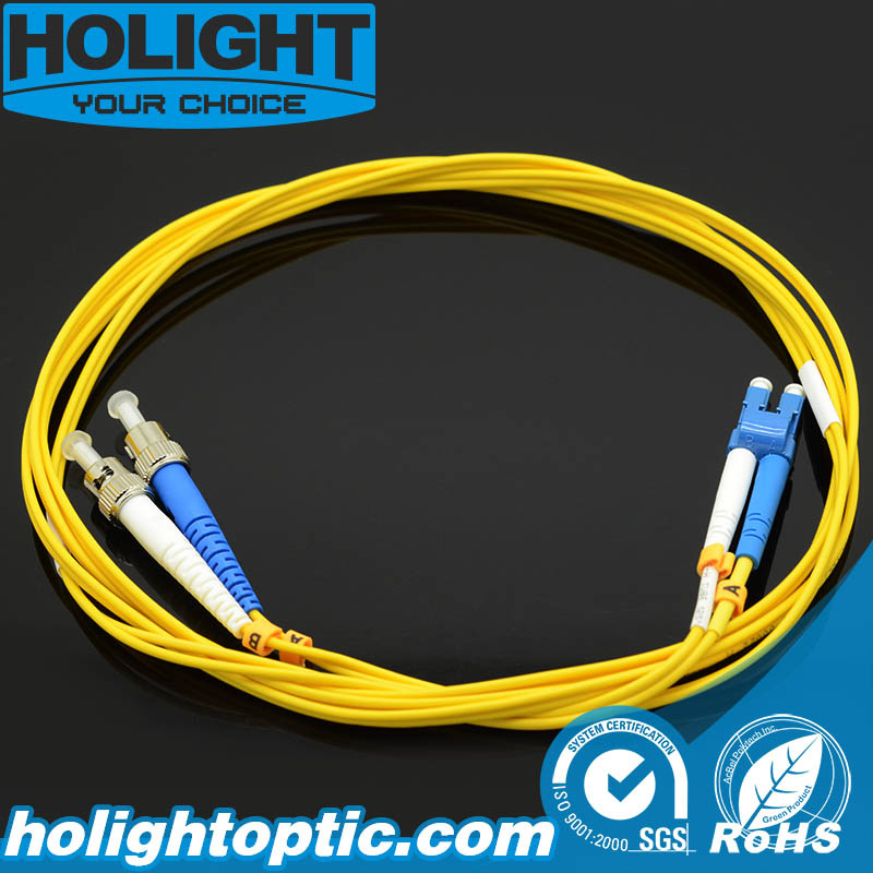 LC to St Single Mode Fiber Optic Patch Cable