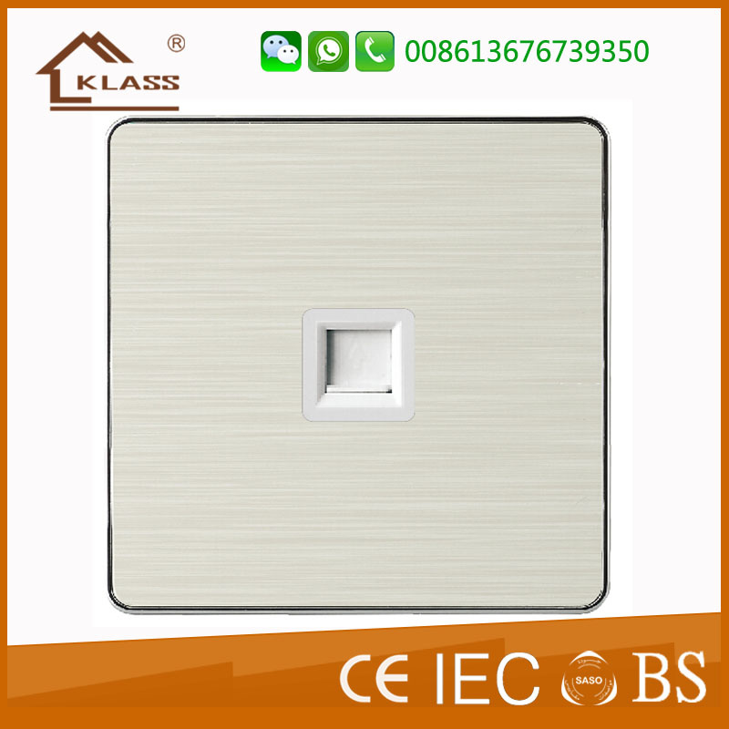 10A 250V 1gang Computer Socket Electrical Socket