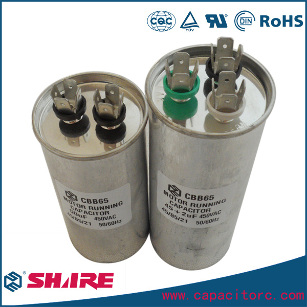 Lowest Price Capacitor with Best Quality AC Motor Cbb65 Capacitor