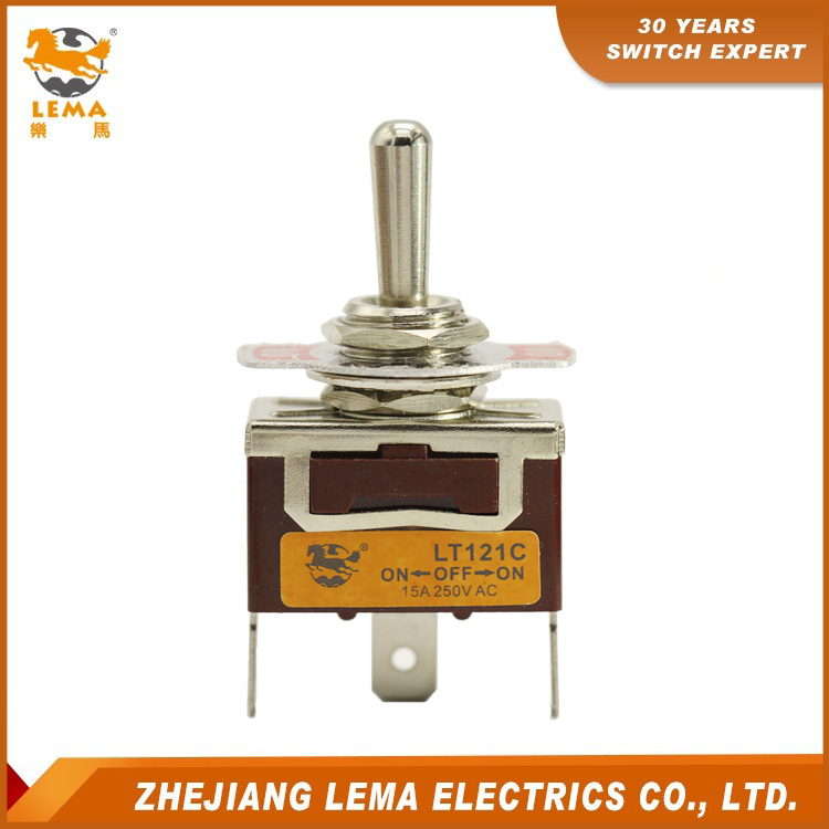 Factory Price Lt121c Single Pole on-off-on Toggle Switch