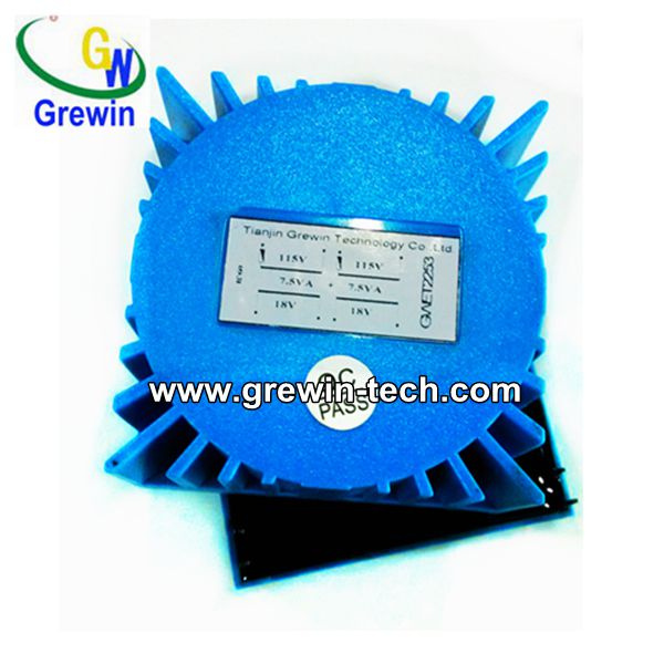 220V 12V PCB Encapsulated Toroidal Transformer with IEC