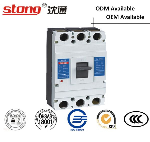 Stm1-400A 630A 800A Moulded Case Circuit Breaker MCCB with Paremeters
