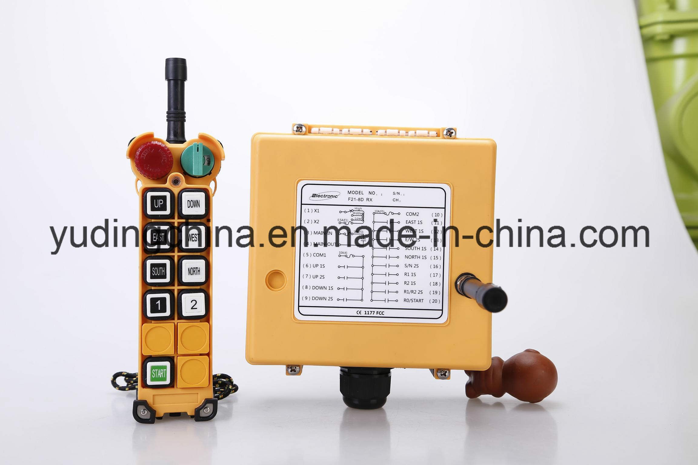 F21-8 Industrial Wireless Radio Remote Control for Bridge Crane