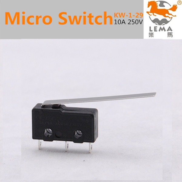 3A 250VAC Electric Tiny Micro Switch Kw-1-29