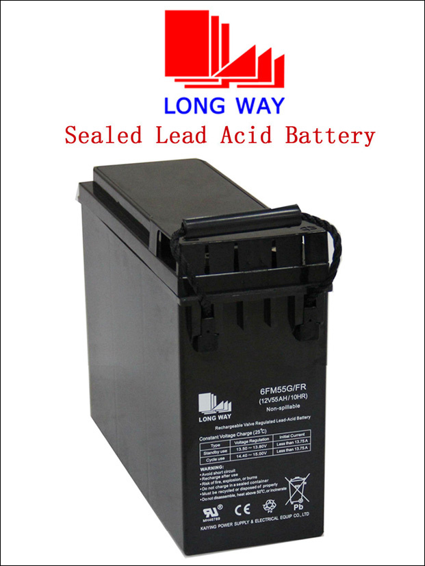 12volt Front Access Sealed Lead-Acid Battery 55ah