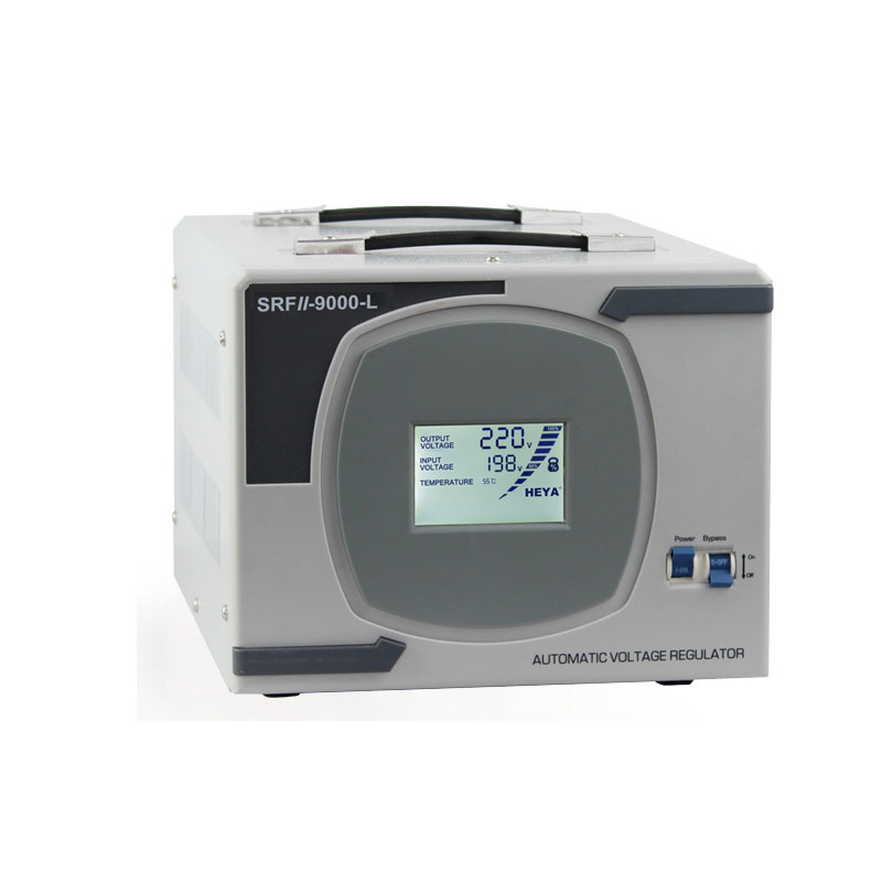 7000W LCD Display Full Automatic AC Voltage Regulator Srfii-9000-L