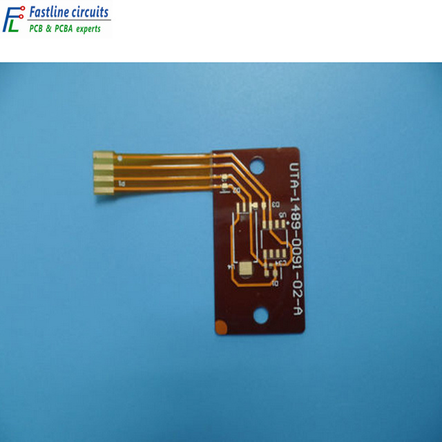 Single Sided Flexible Printed Circuit Board PCB Polyimide Immersion Gold Appliedin Bluetooth