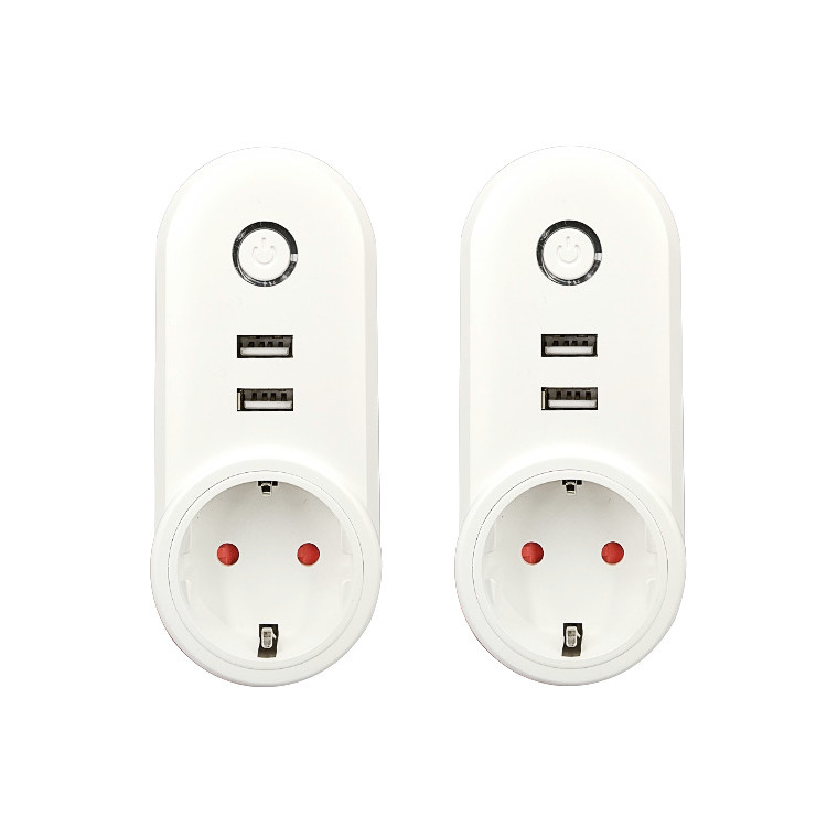 EU Standard Smart WiFi Power Plug Works with Google Home and Amazon Alexa