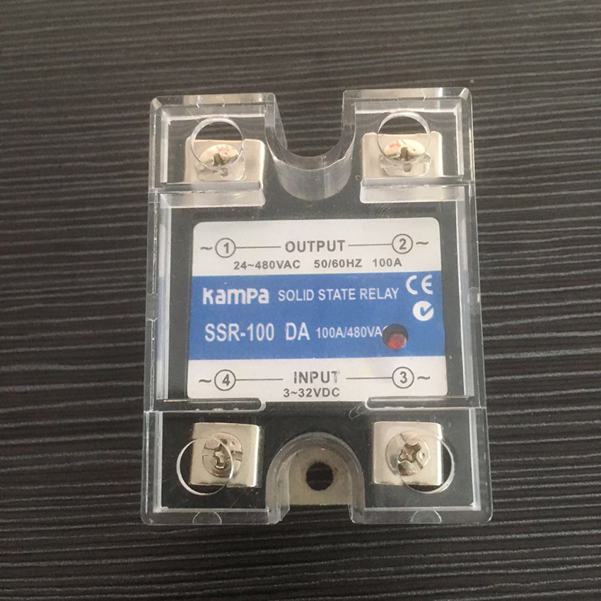 SSR-100da Actually 3-32V DC to 24-480V AC SSR 60da Solid State Relay