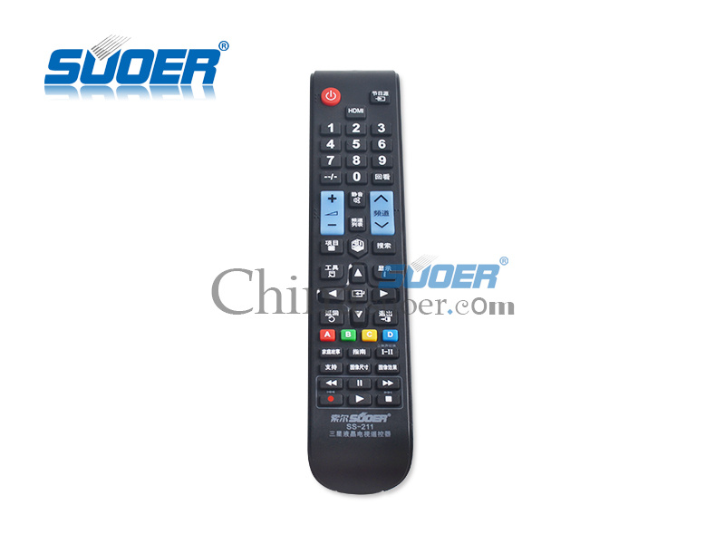 Suoer Low Price Universal LCD TV Remote Control (SS-211)
