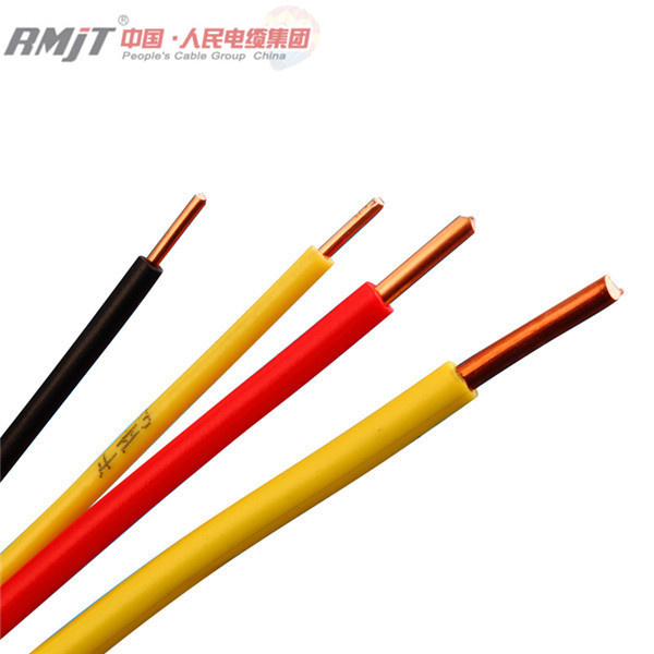 Solid Copper Conductor PVC Coated Electric Cable Building Wire