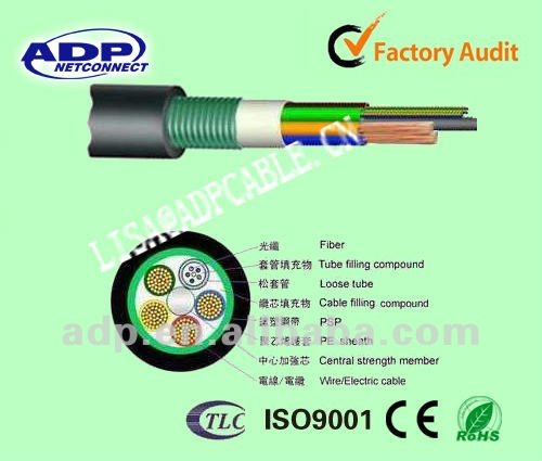 GYTS 4 to 144 Core Single Core Optical Fiber Cable