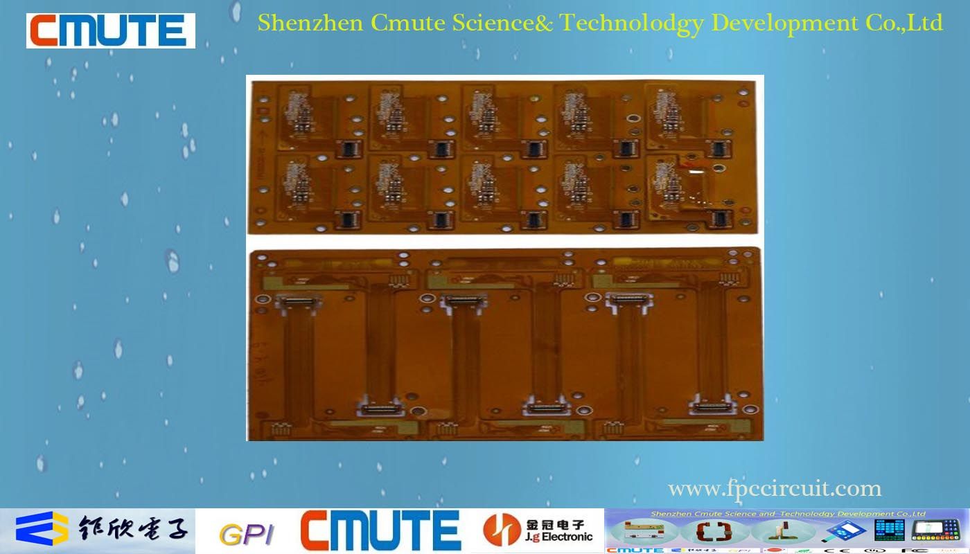 High Quality Gold Plated Finger Flex PCB SMT