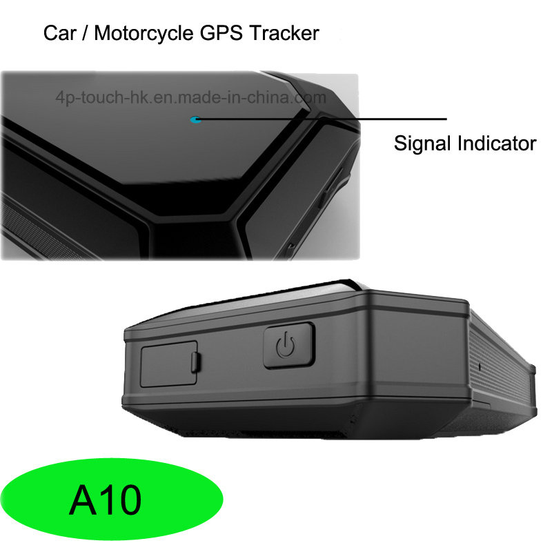 Car/Motorcycle/Vehicle GPS Tracker with APP and Real-Time Positioning (A10)