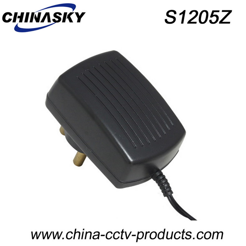 12VDC CCTV Camera Adapter with South African Plug (S1205Z)