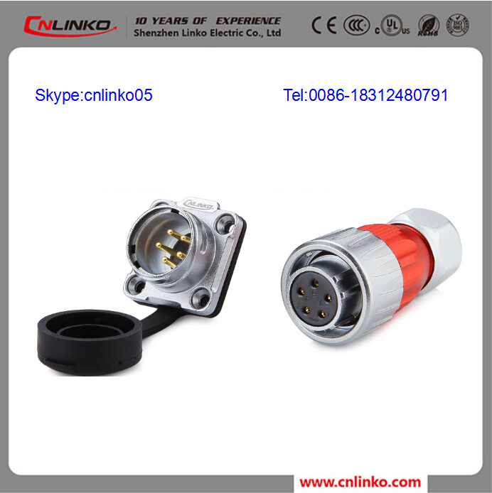Cnlinko Provide Electrical Power 5 Pole Quick Connector
