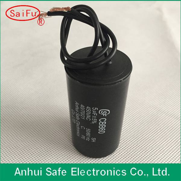Cbb60 AC Motor Running Capacitor Manufacture