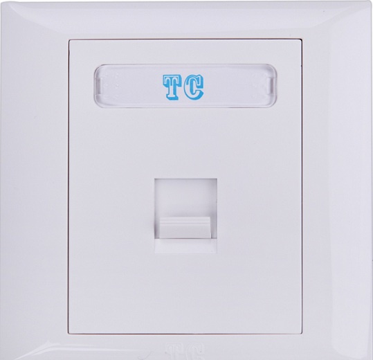 Ce Certificate Classic 1-Digit Flat Face Plate