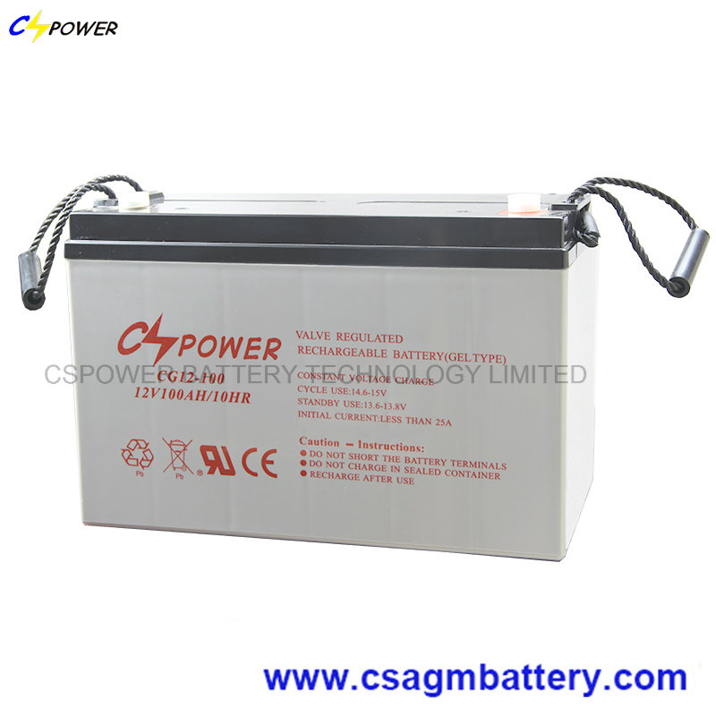 12V Volt 100ah Gel Battery for Boat Solar System