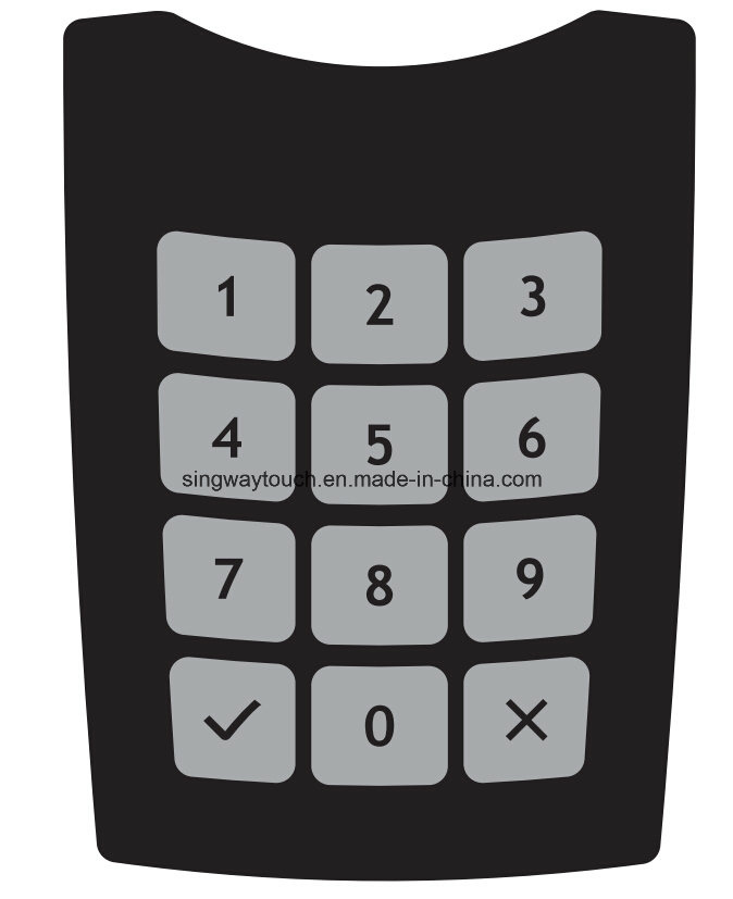 Customized Dome Embossed Membrane Switch