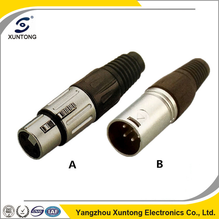 Microphone Audio Plug & Jack 3~7 Pin XLR Connector