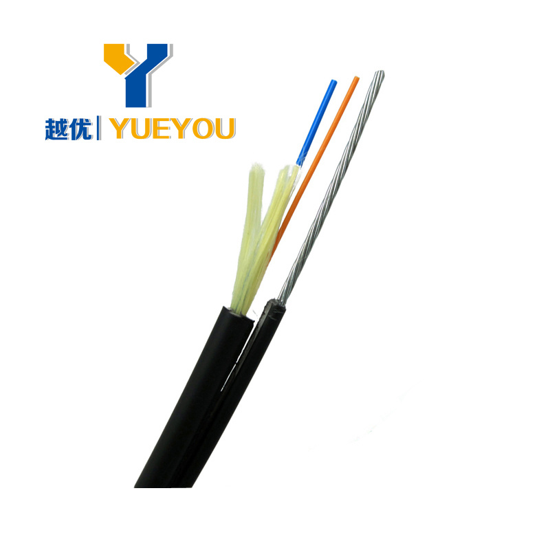 LSZH Jacket 2 Fibers S Sm 9/125 Optical Cable /FTTH Drop Cable