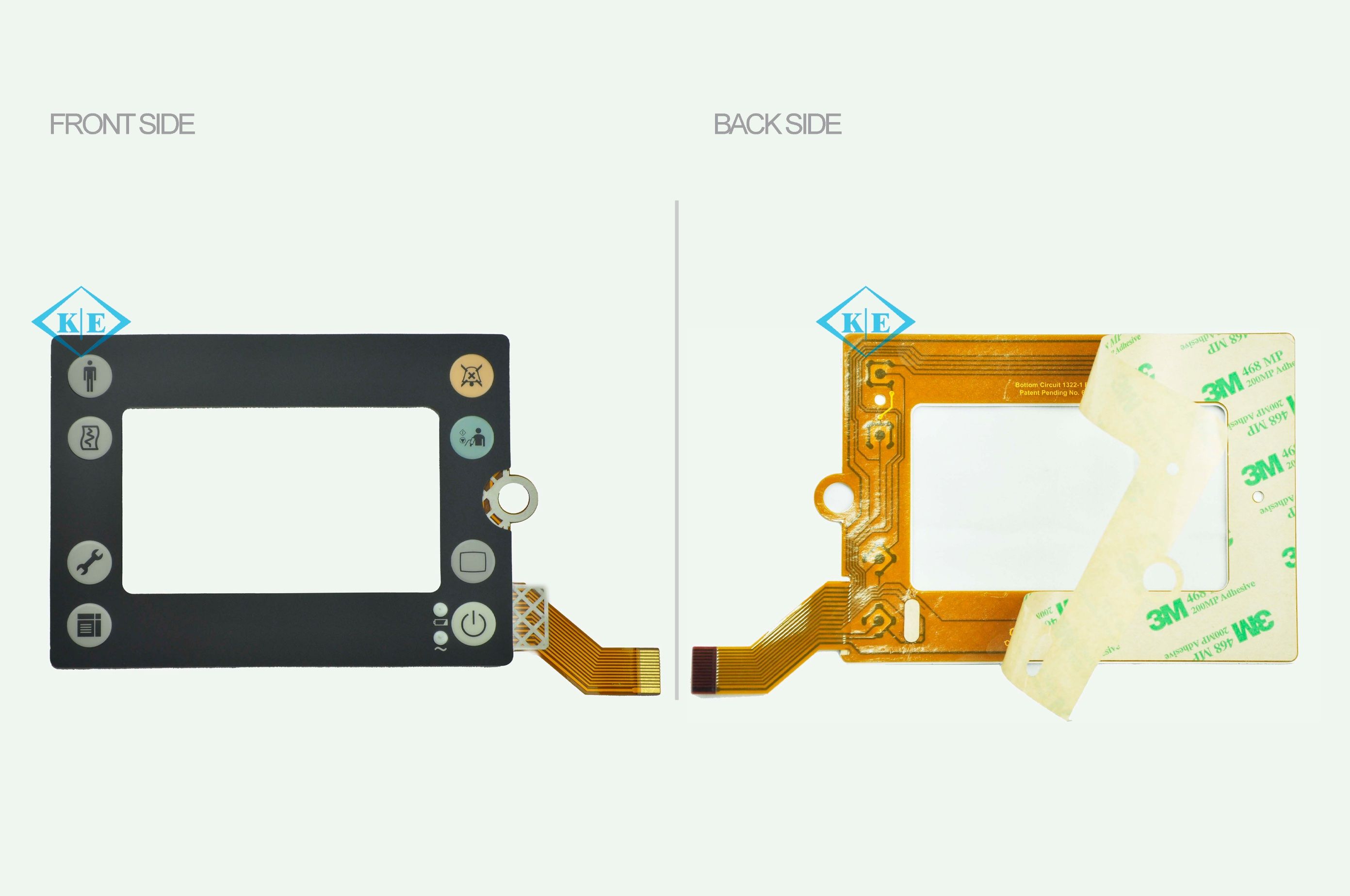 Anti Static FPC Circuit with Embossing Membrane Keypad