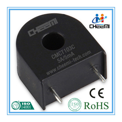 High Accuracy Current Transformer PCB Mounting 5A/5mA 1000: 1