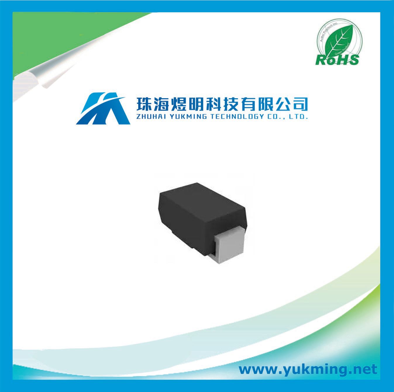 Electronic Component High Voltage Power Schottky Rectifier Diode