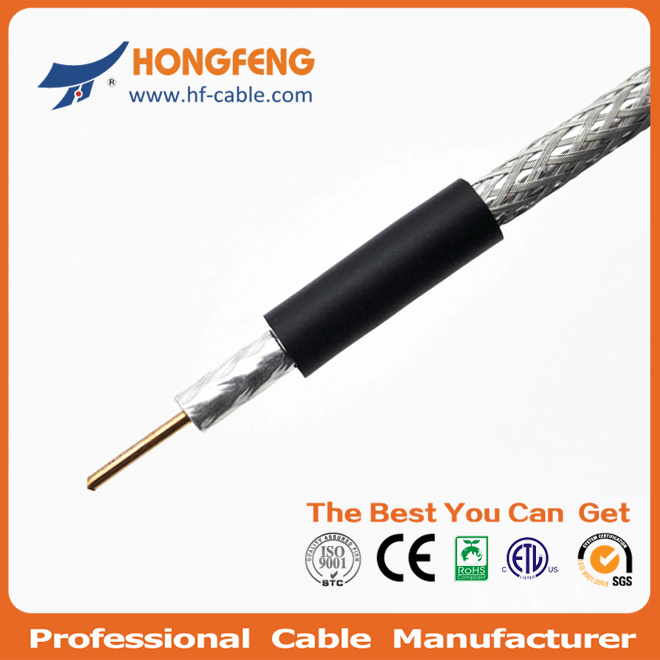75 Ohm Outdoor Telecom CATV RF RG11 Standard Shield Communication Coaxial Cable