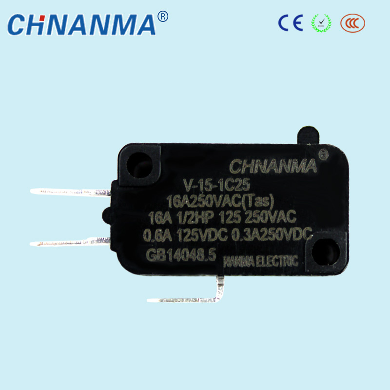 15A/250VAC 3 Pins Tactile Micro Switch