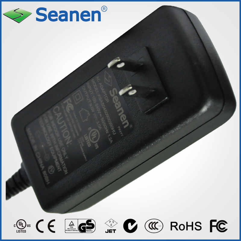 45W Series Power Adapter with UL/cUL/GS/CE/CB/C-Tick/CCC/PSE/FCC Approval